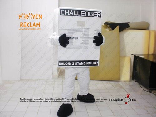 Challenger Ayakkabı Kutusu Maskotu maskot kostümü