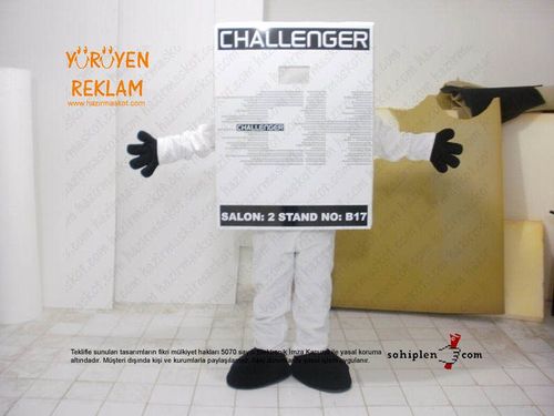 Challenger Ayakkabı Kutusu Maskotu maskot kostümü