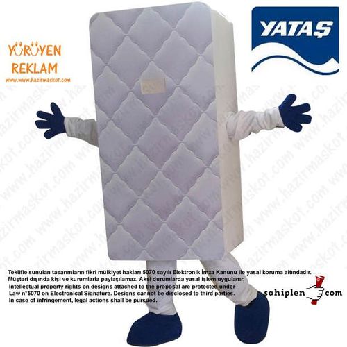 Yataş Yatak Maskotu maskot kostümü