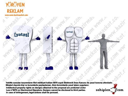 Yataş Athletic Yatak Maskot maskot kostümü