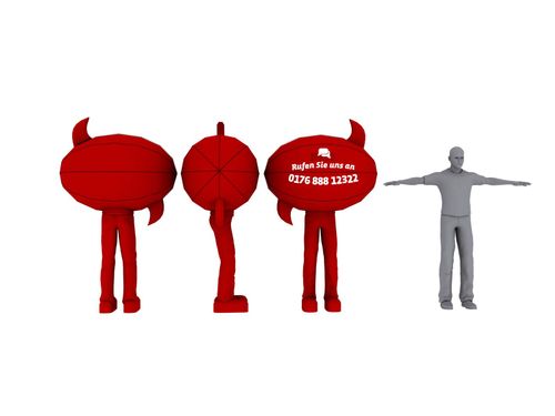 LOGO Maskot maskot kostümü