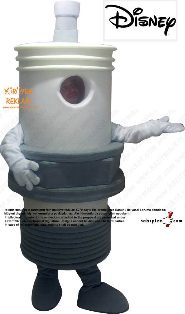 NGK Spark Plug / Amerika maskot kostümü