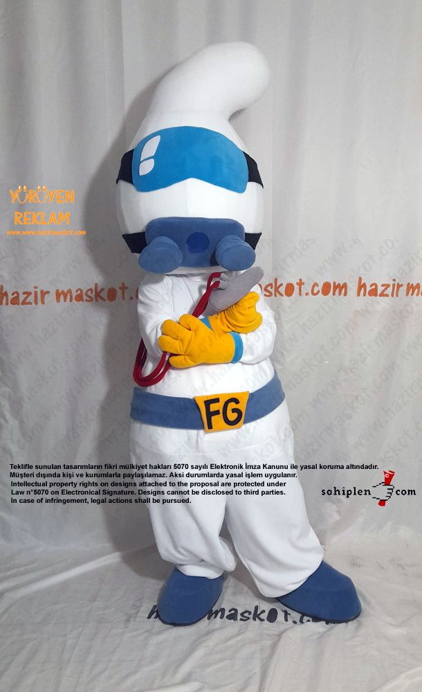 Louisville Spray Foam Mascot Costume maskot kostümü