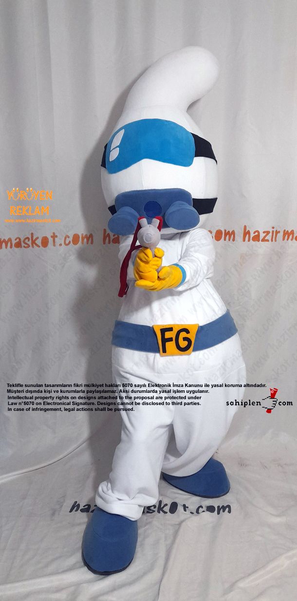 Louisville Spray Foam Mascot Costume maskot kostümü