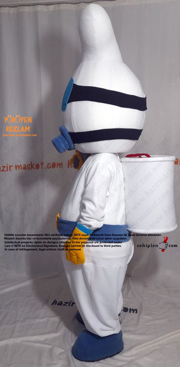 Louisville Spray Foam Mascot Costume maskot kostümü