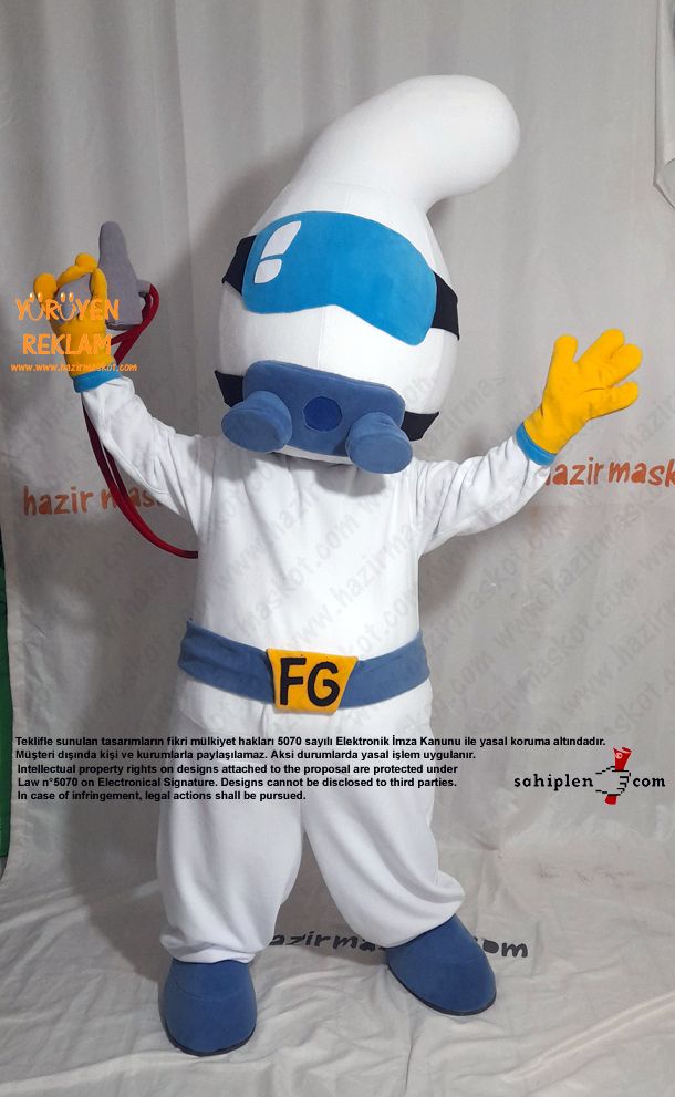 Louisville Spray Foam Mascot Costume maskot kostümü