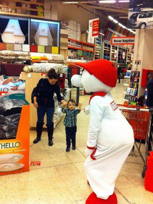 Spreyman maskot kostümü maskot kostümü