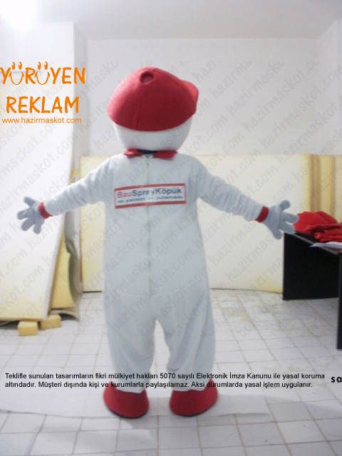 Spreyman maskot kostümü maskot kostümü