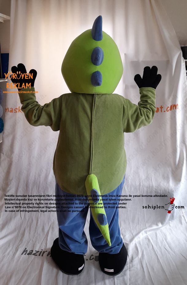 Timsah Maskot Kostümü / Crocodile Mascot Costume maskot kostümü