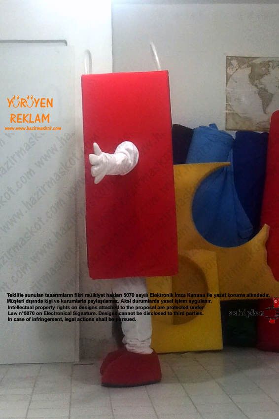 UşaK Sanayi ve Ticaret Odası Çanta Maskotu maskot kostümü