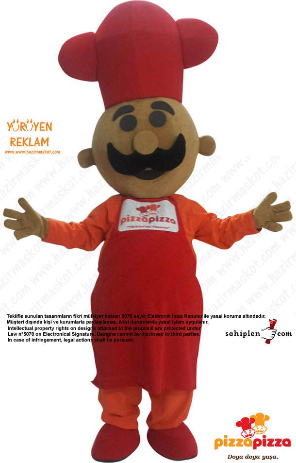 1 Mayıs İşçi Maskotu / HAK-İŞ maskot kostümü