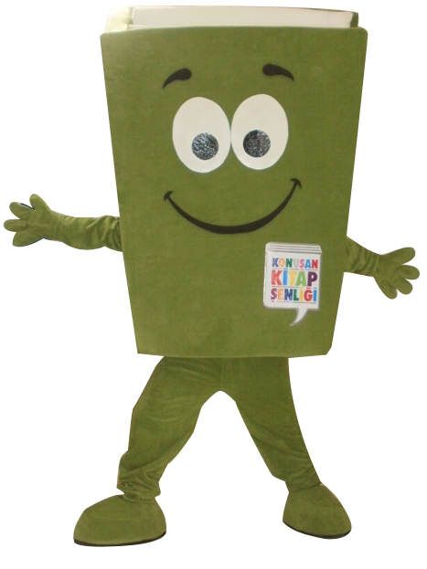 Kitap maskot kostümü maskot kostümü