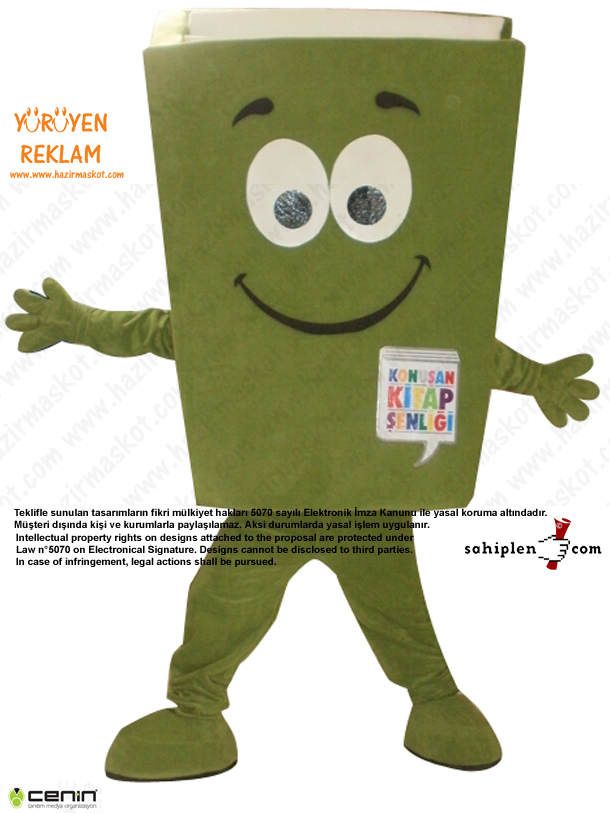 1 Mayıs İşçi Maskotu / HAK-İŞ maskot kostümü