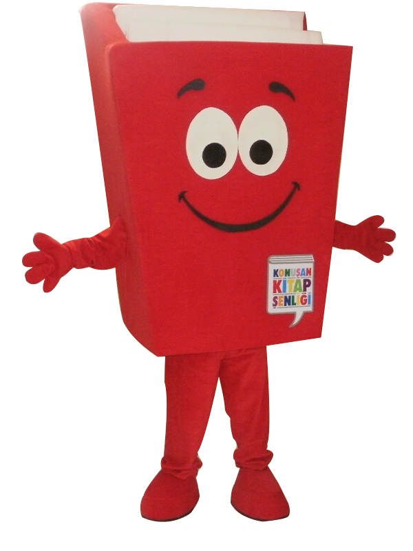 Kitap maskot kostümü maskot kostümü