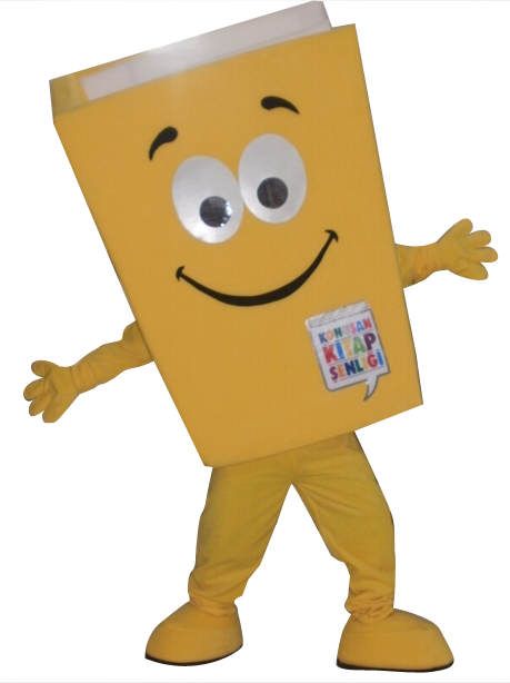 Kitap maskot kostümü maskot kostümü
