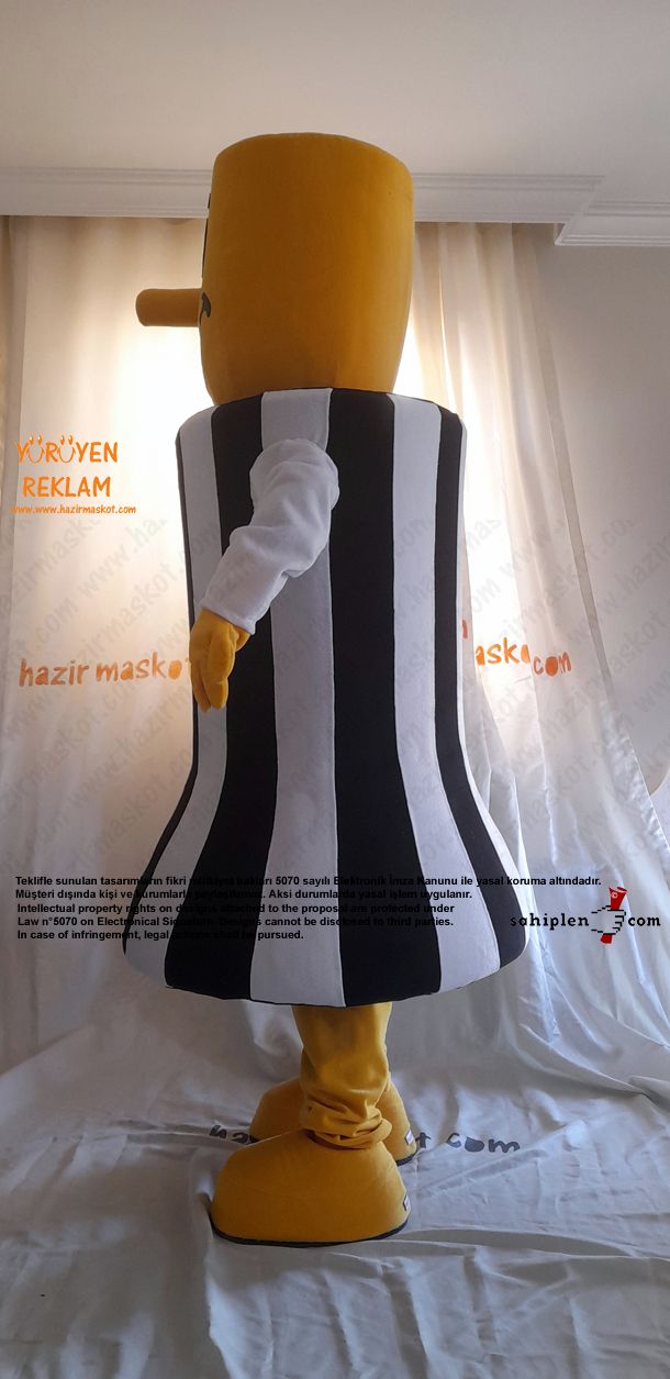 Priz Maskotu / Willie Wire Head Mascot Costume maskot kostümü