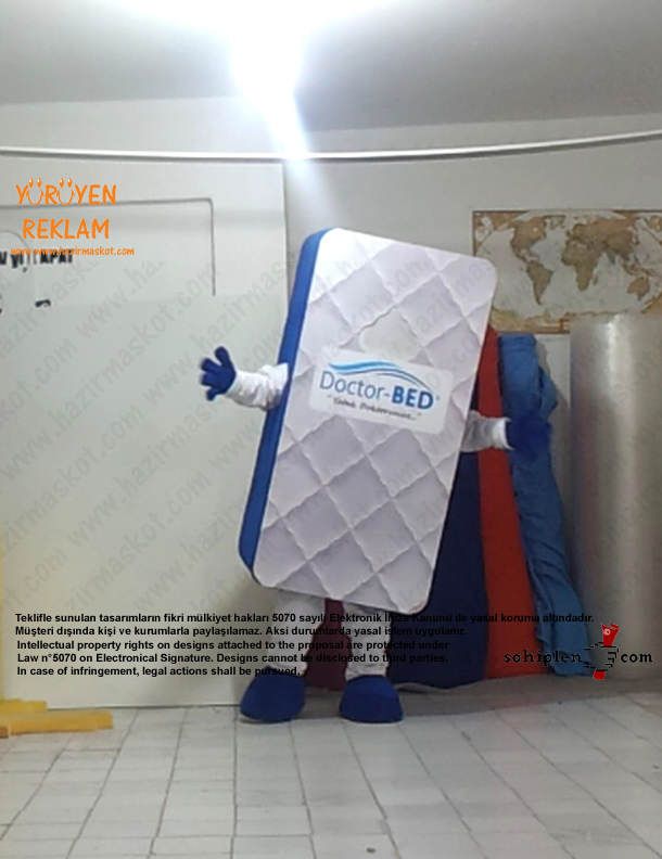 Yataş Yatak Maskotu maskot kostümü