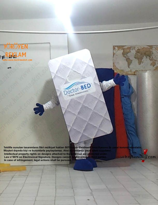 Yataş Yatak Maskotu maskot kostümü