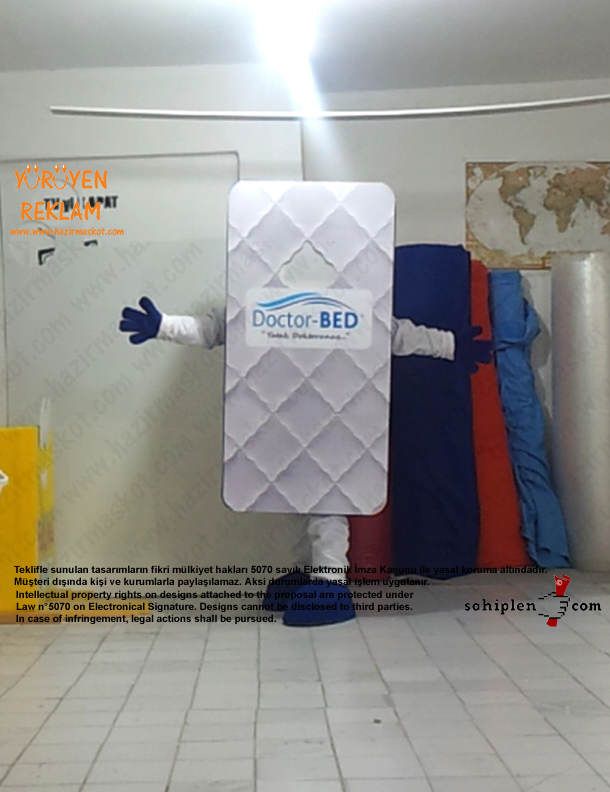 Yatak Maskotu / ADANA maskot kostümü