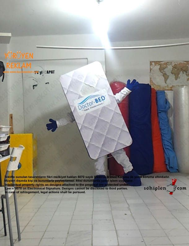 Yataş Yatak Maskotu maskot kostümü