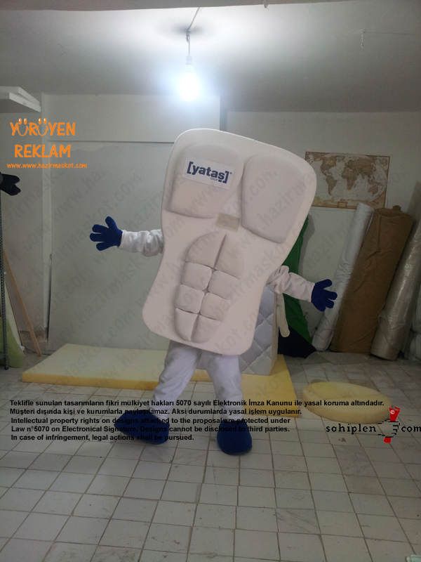 Yataş Athletic Yatak Maskot maskot kostümü