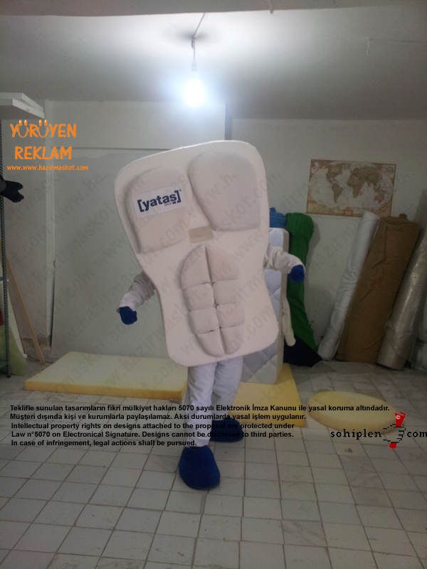 Yataş Athletic Yatak Maskot maskot kostümü