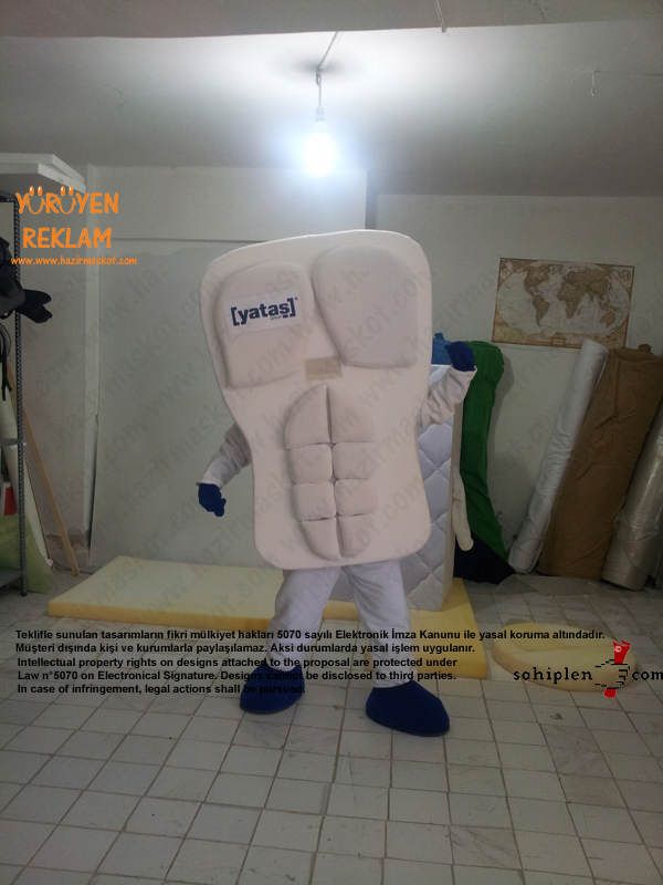 Yataş Athletic Yatak Maskot maskot kostümü