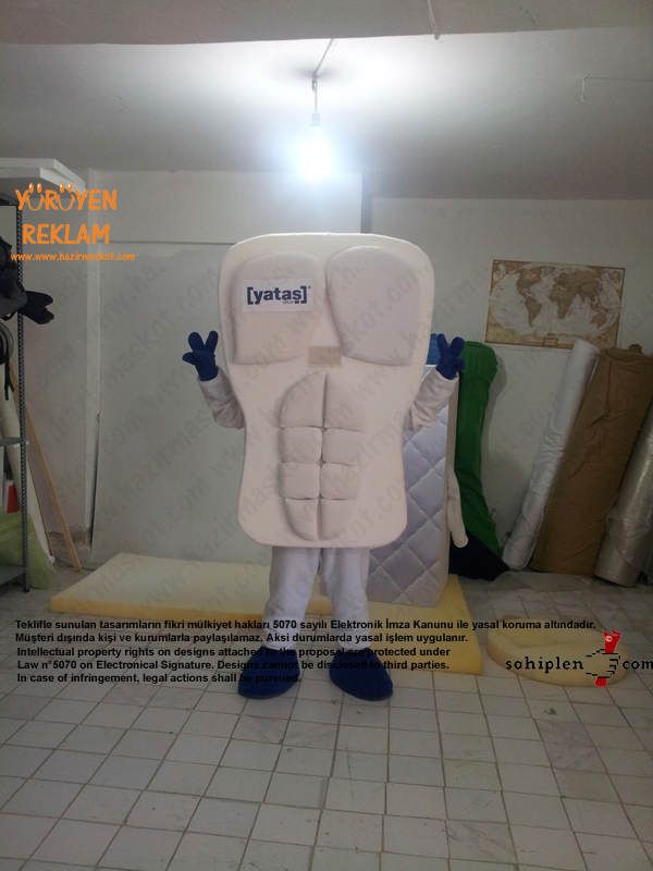 Yataş Athletic Yatak Maskot maskot kostümü