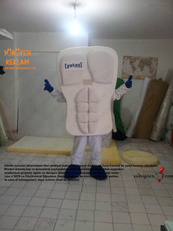 Yataş Athletic Yatak Maskot maskot kostümü