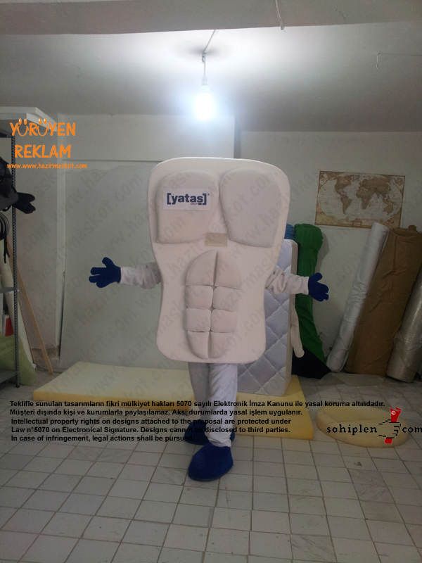 Yataş Athletic Yatak Maskot maskot kostümü