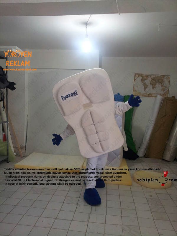 Yataş Athletic Yatak Maskot maskot kostümü