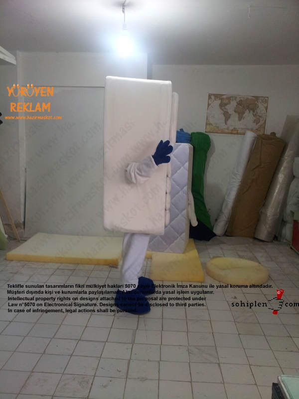 Yataş Athletic Yatak Maskot maskot kostümü