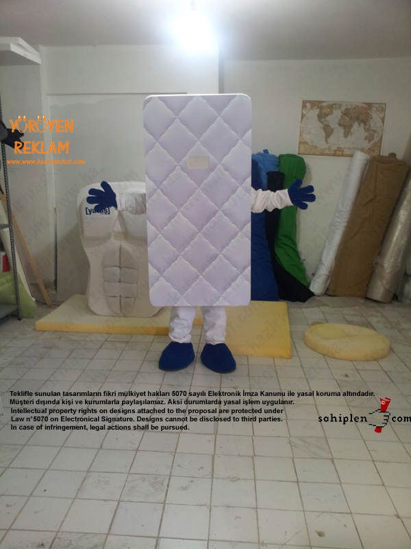 Yataş Yatak Maskotu maskot kostümü
