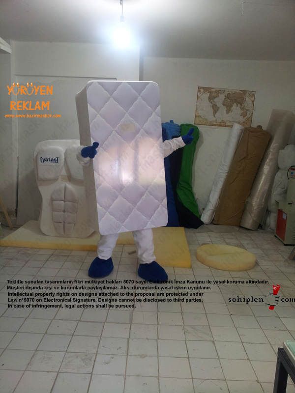Yataş Yatak Maskotu maskot kostümü