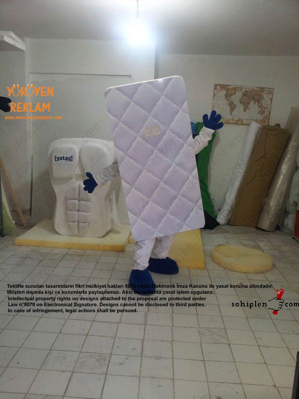 Yataş Yatak Maskotu maskot kostümü