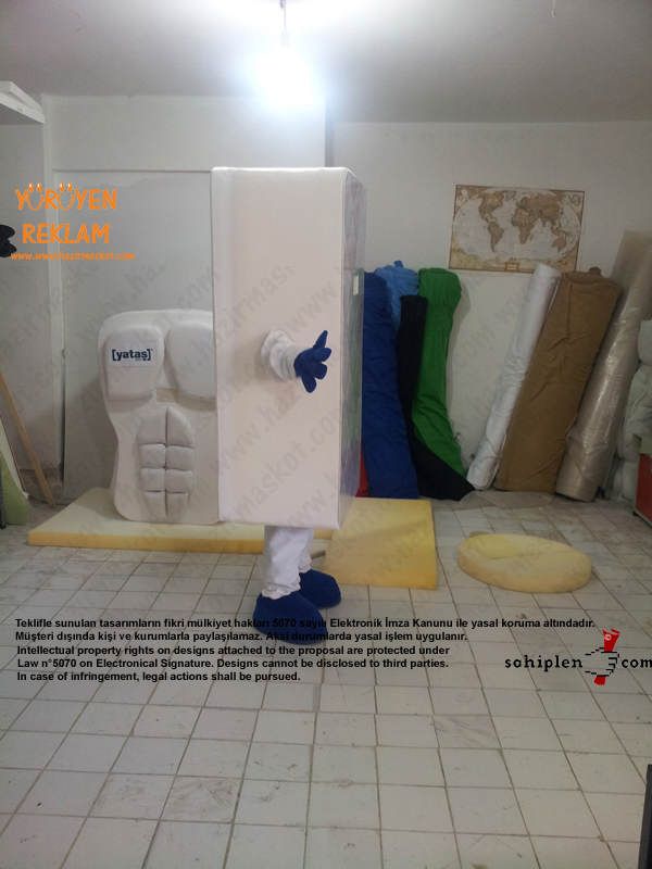 Yataş Yatak Maskotu maskot kostümü