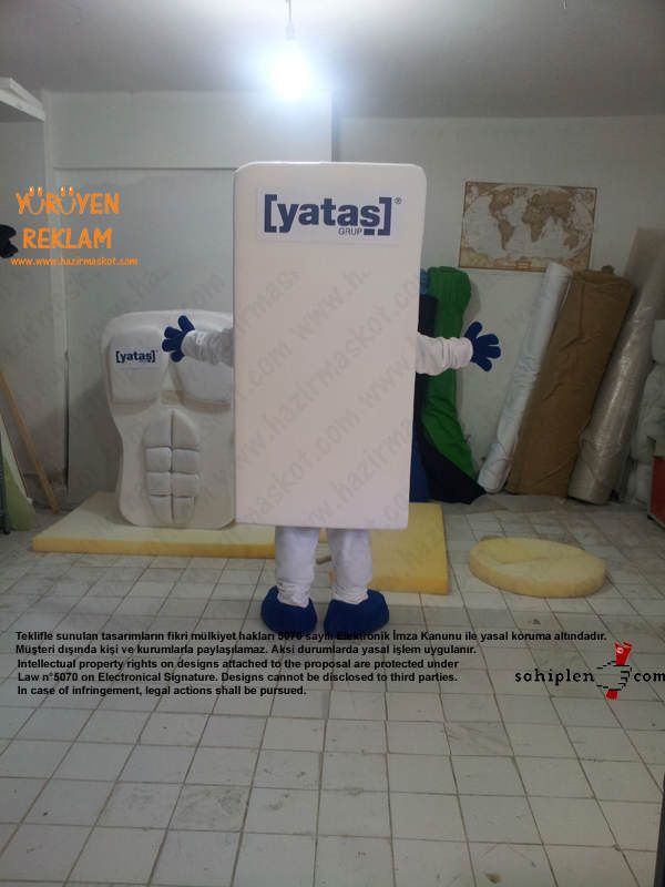 Yataş Yatak Maskotu maskot kostümü
