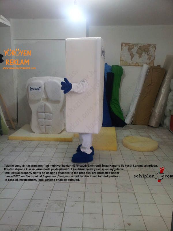 Yataş Yatak Maskotu maskot kostümü